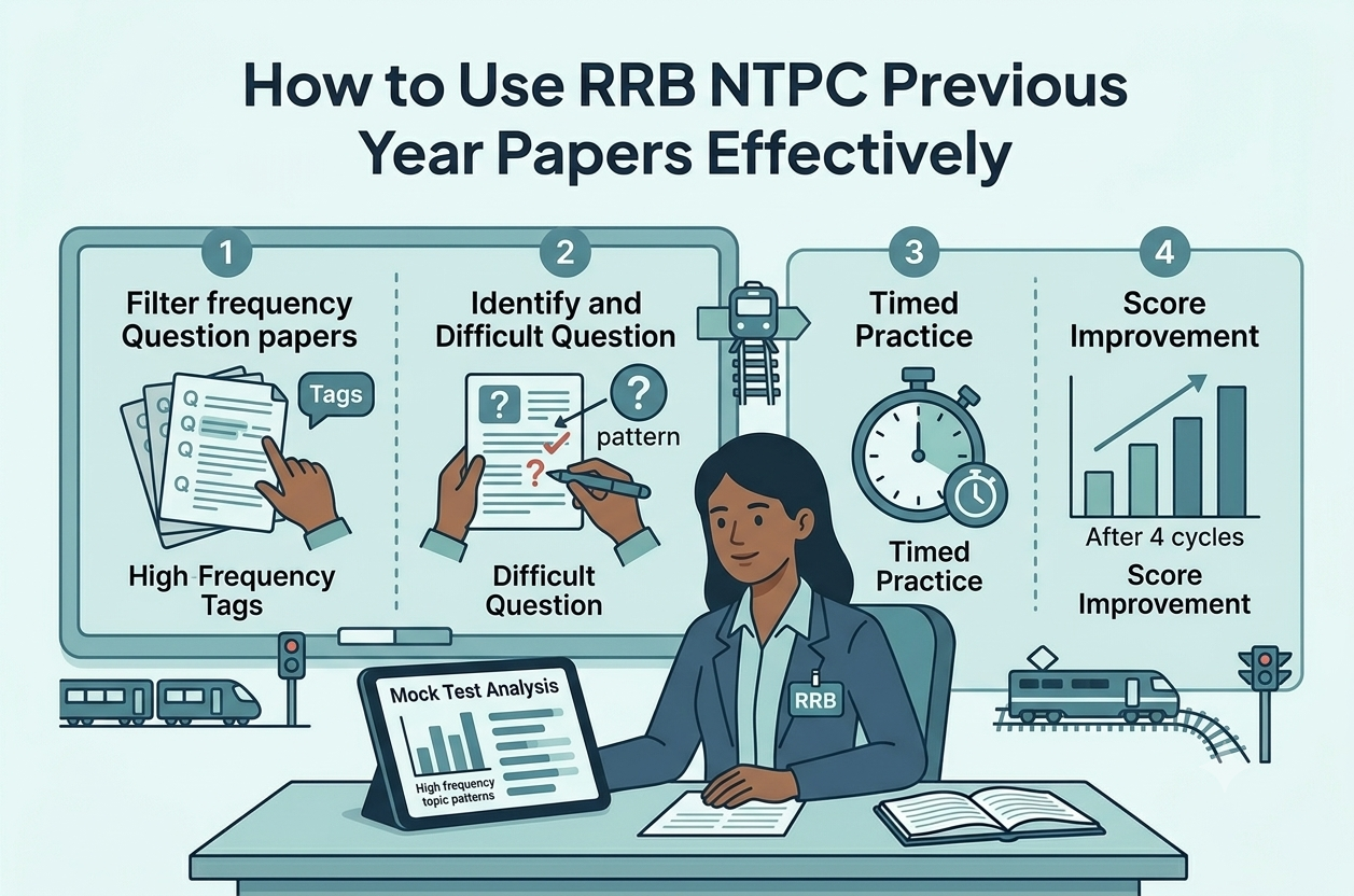 How to Use RRB NTPC Previous Year Papers Effectively